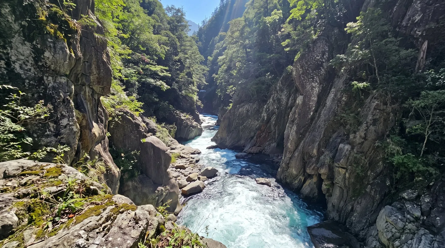 台灣高山溪谷與激流航線